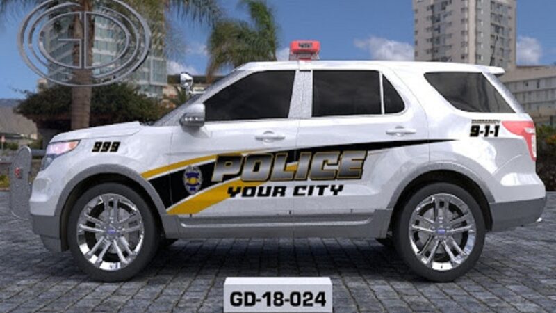 security vehicle graphic design