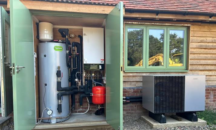 air source heat pumps installation